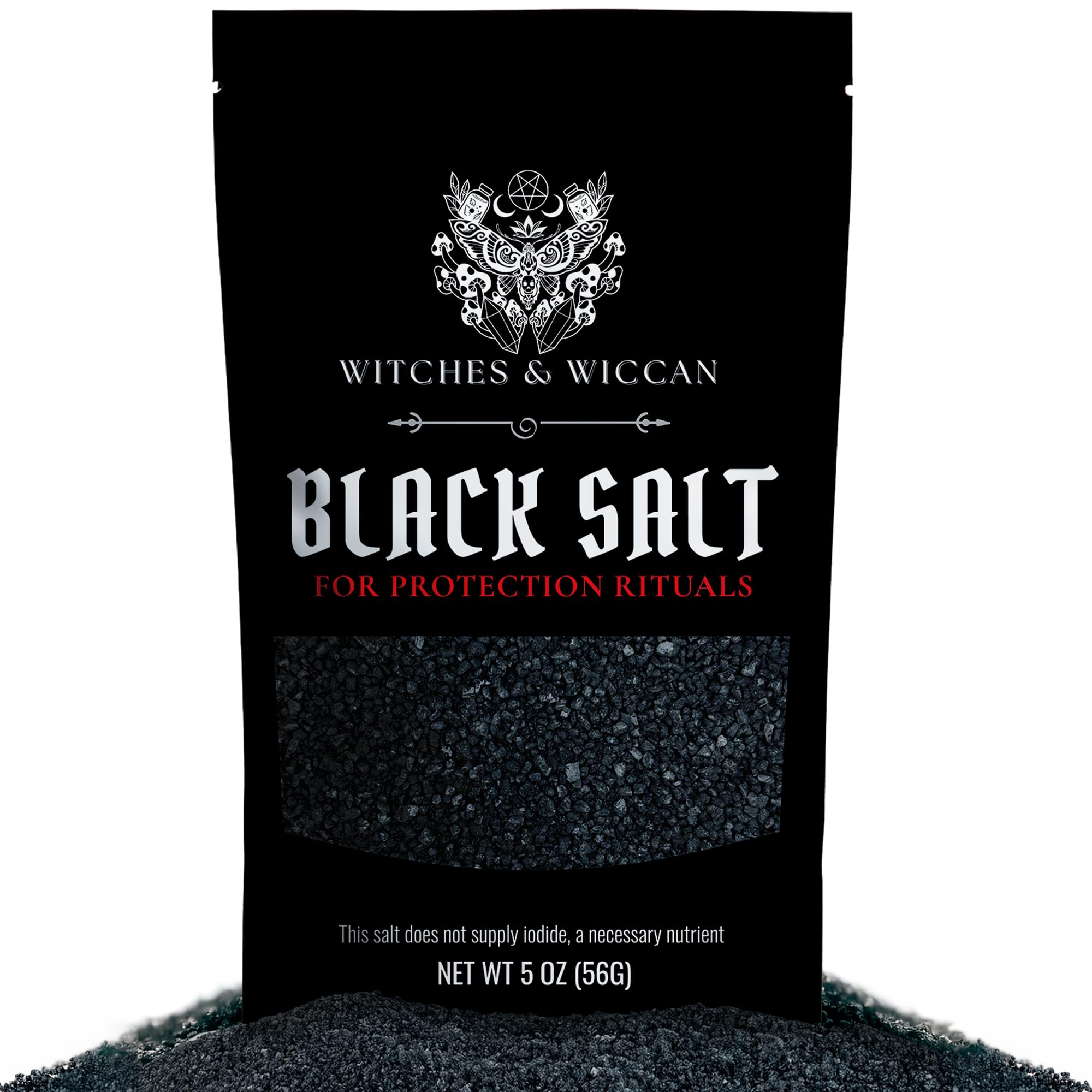 Ritual Salt Starter Collection Pack for Ceremony and Spell – Handcrafted Negative Energy Protection Crystals for Witchcraft Supplies – Witches & Wiccan