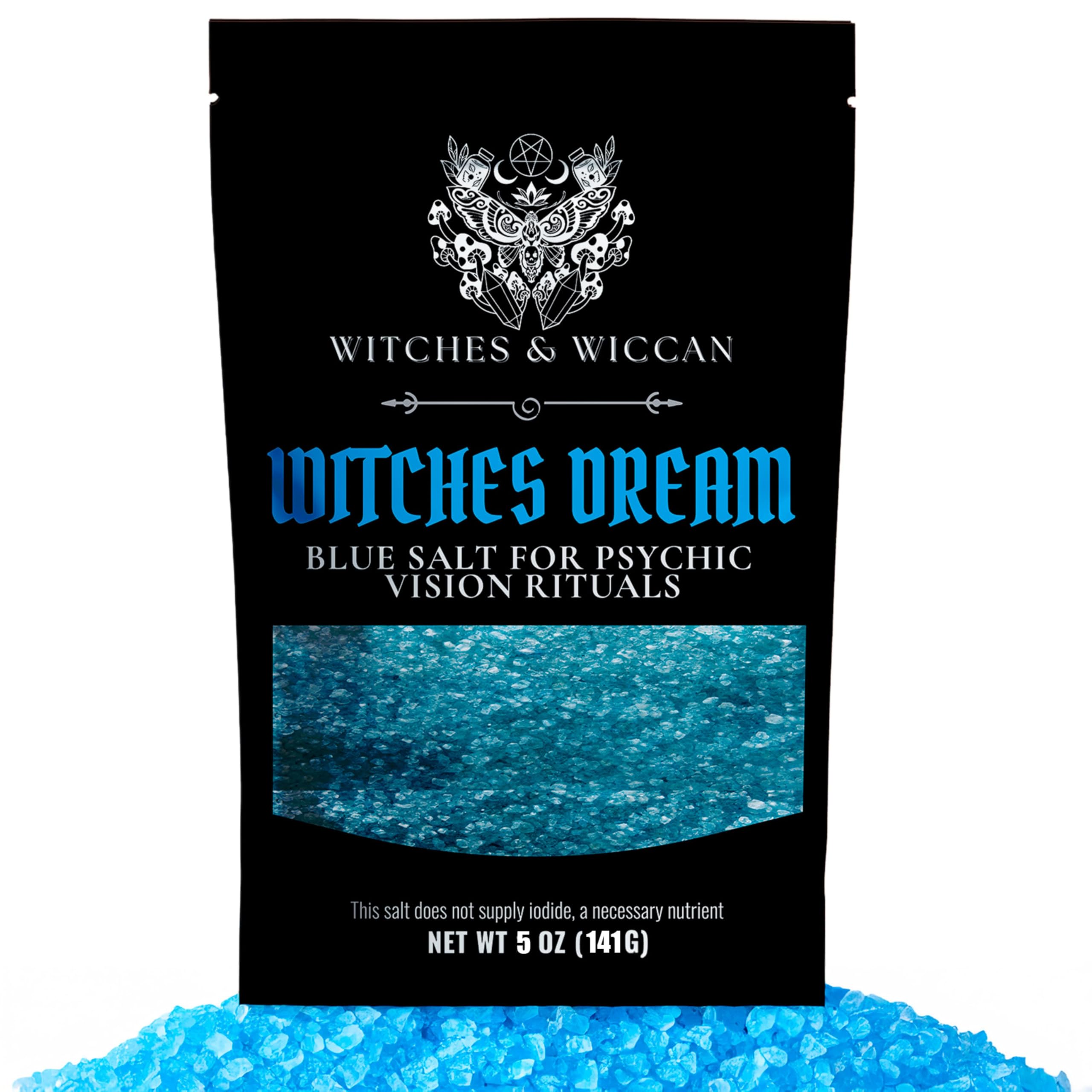Ritual Salt Starter Collection Pack for Ceremony and Spell – Handcrafted Negative Energy Protection Crystals for Witchcraft Supplies – Witches & Wiccan