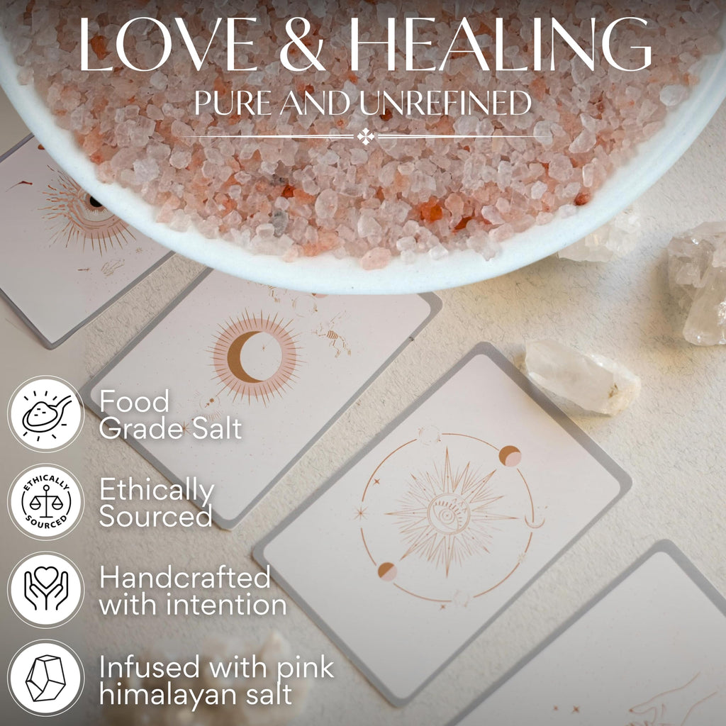Ritual Salt Starter Collection Pack for Ceremony and Spell – Handcrafted Negative Energy Protection Crystals for Witchcraft Supplies – Witches & Wiccan