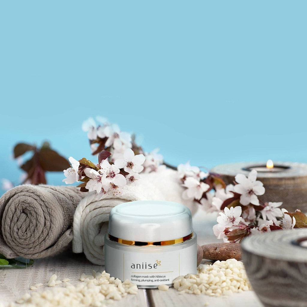 Collagen Facial Mask with Hibiscus - Velora