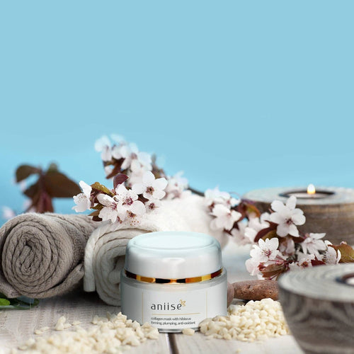 Collagen Facial Mask with Hibiscus - Velora