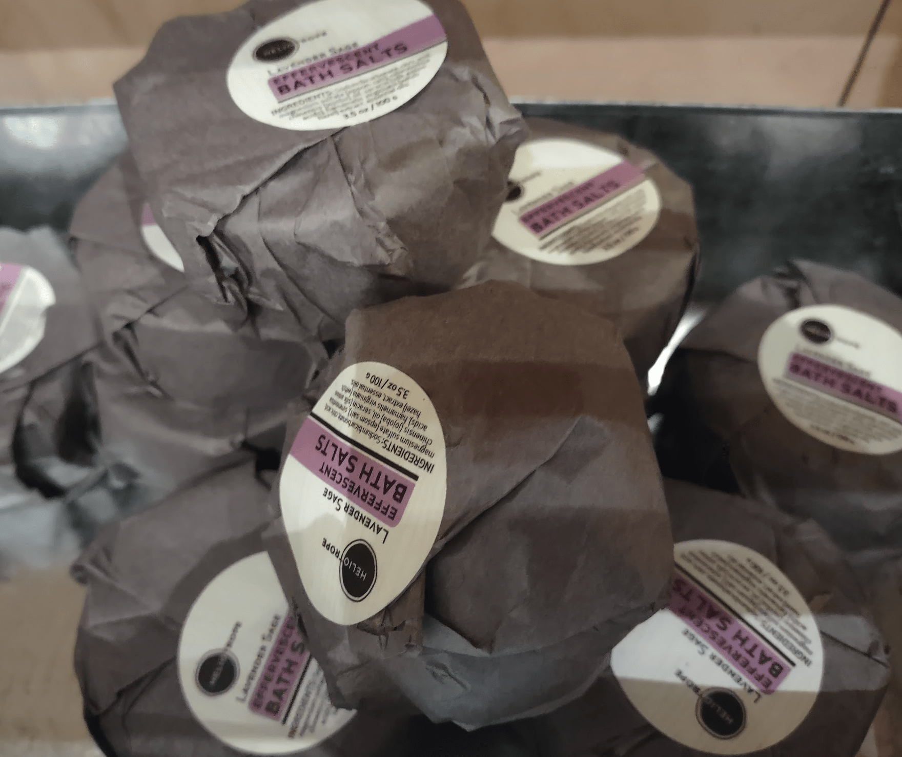 Effervescent Bath Fizzies w/Jojoba & Silk Proteins - Velora
