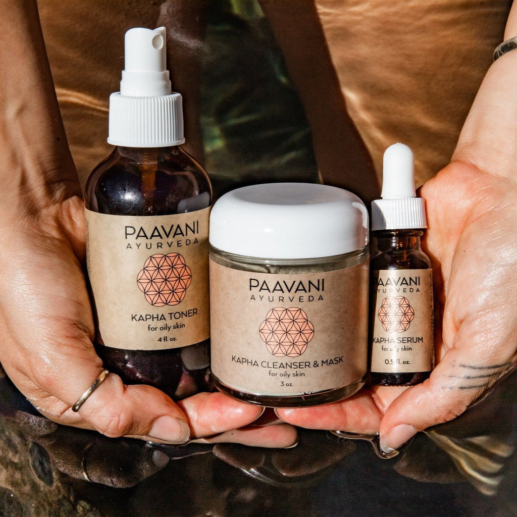 Kapha Skincare Ritual | Ayurvedic Set for Oily & Congested Skin - Velora