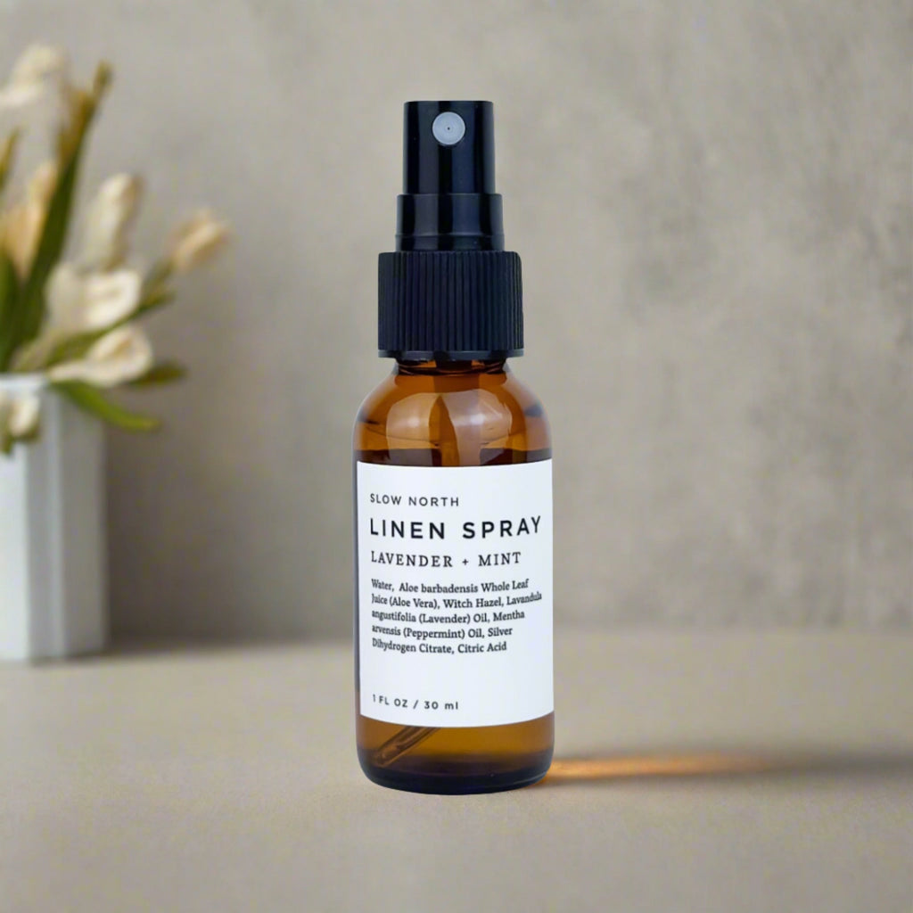 Mini Linen Spray - Lavender + Mint - Velora