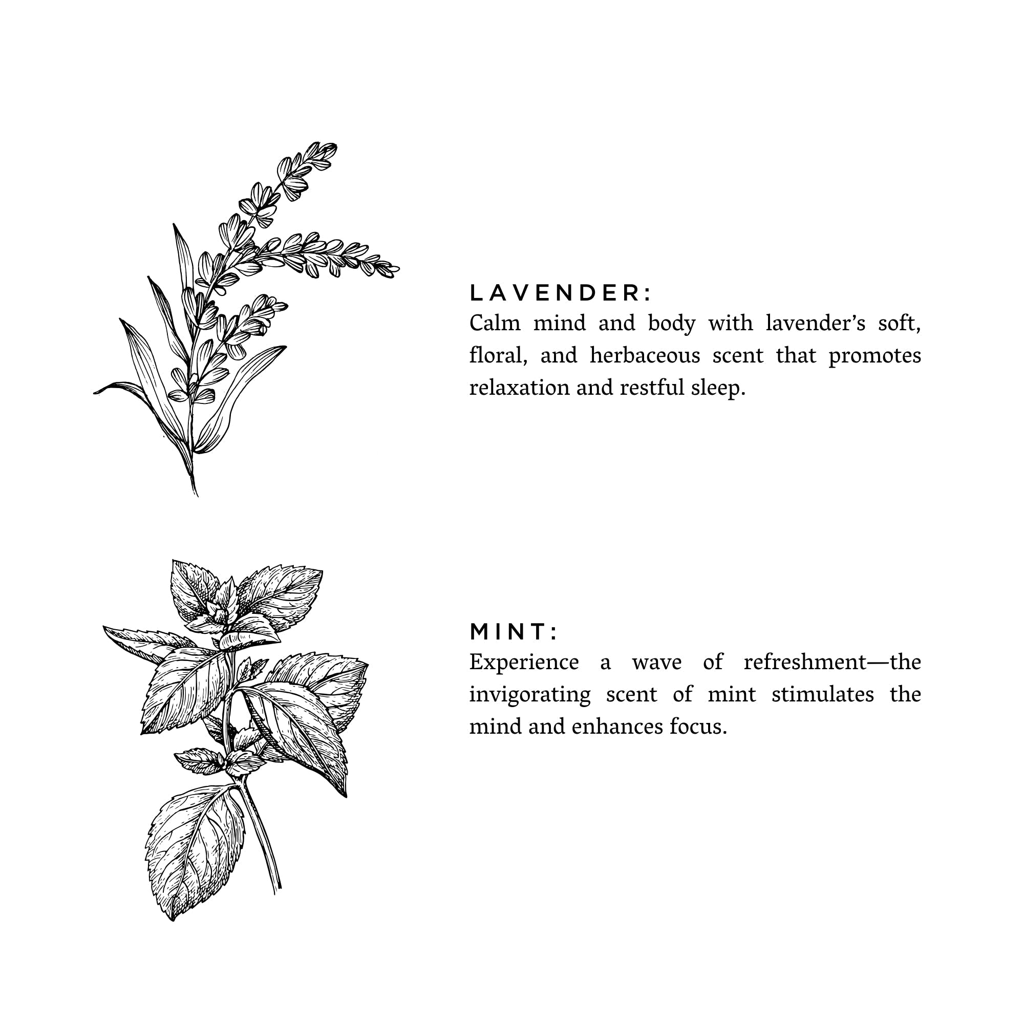 Mini Linen Spray - Lavender + Mint - Velora