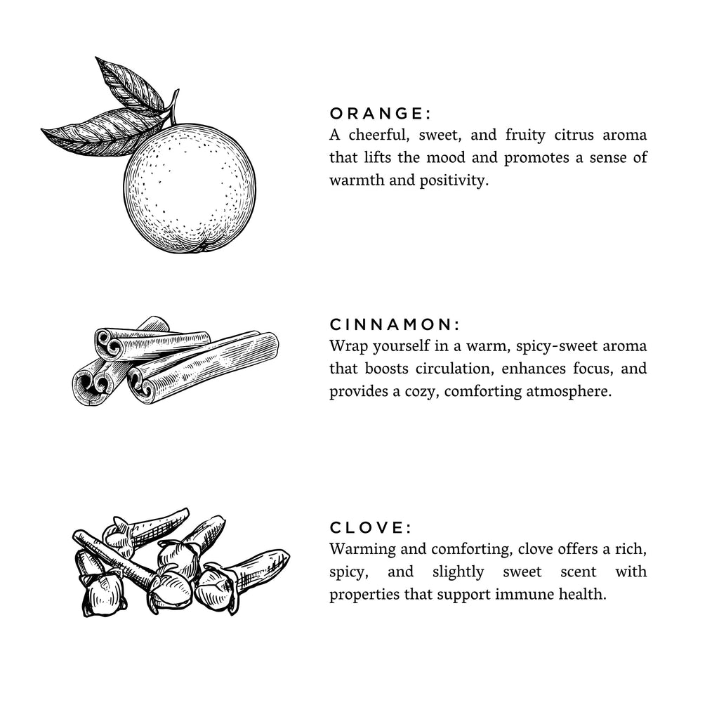 Mini Linen Spray - Orange + Clove - Velora