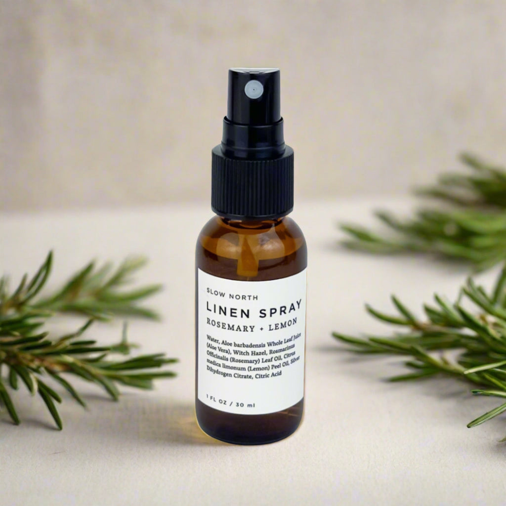Mini Linen Spray - Rosemary + Lemon - Velora