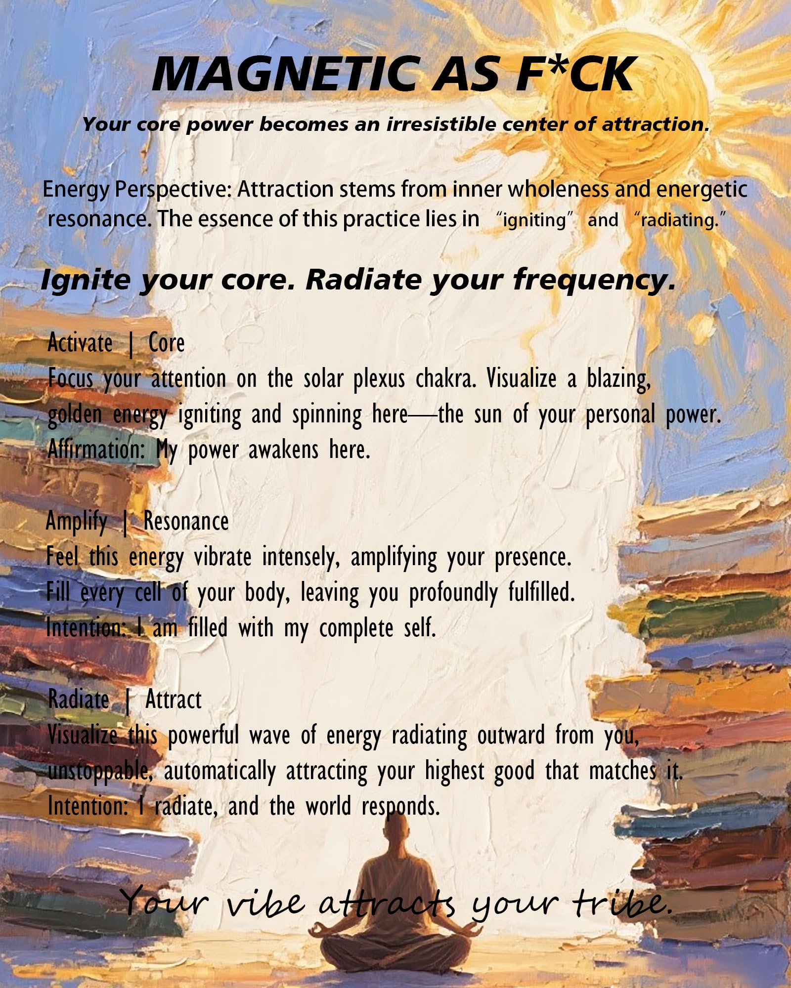 Obsidian Crystal Energy Candle, Good Aura Health Protection, Baltic Amber Chakra Magic Self-Care, Emotional Support, Encouragement and Affirmation Gift.(HEAL) - Velora