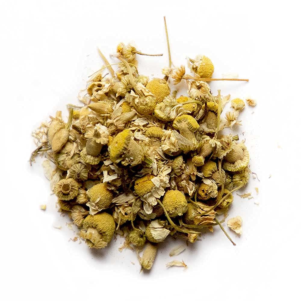 Organic Chamomile Whole Flower, Loose Leaf, Tea Leaves, 4oz (Packaging may vary) - Velora
