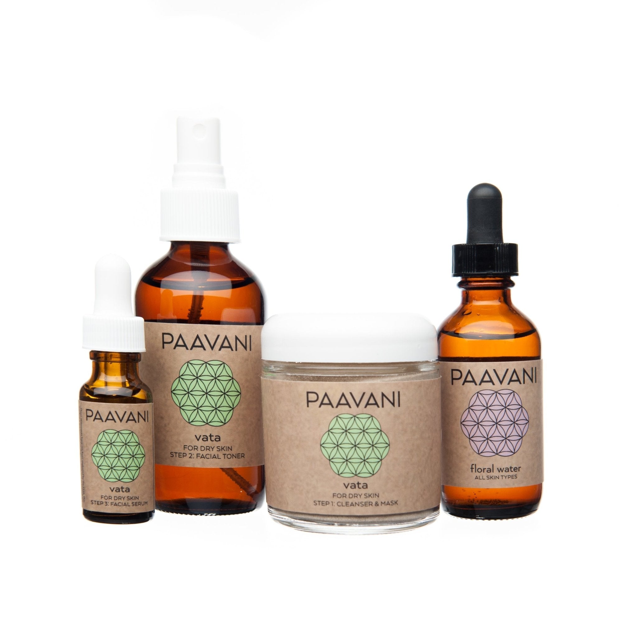Vata Skincare Ritual | Ayurvedic Set for Dry & Delicate Skin - Velora