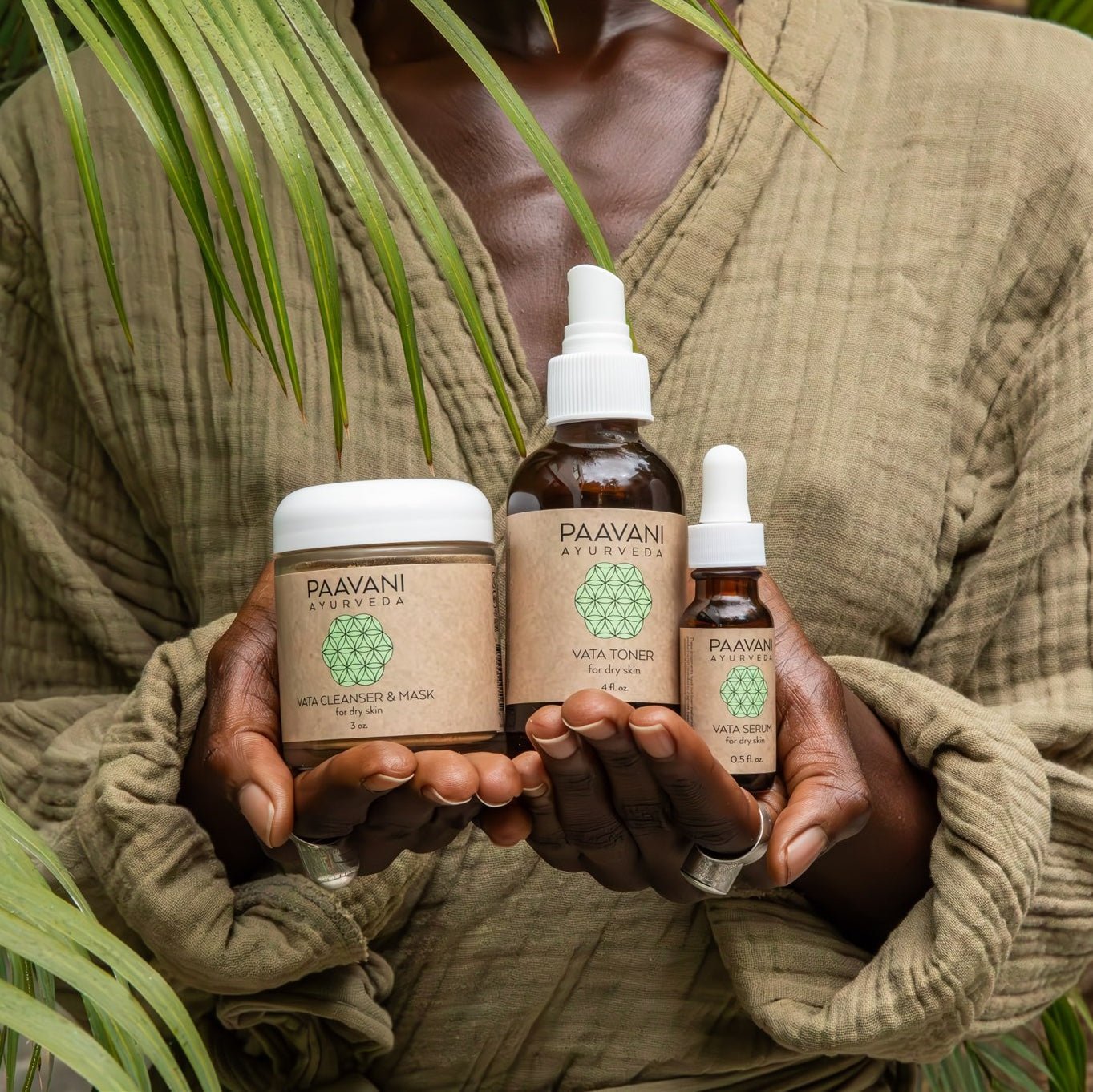 Vata Skincare Ritual | Ayurvedic Set for Dry & Delicate Skin - Velora