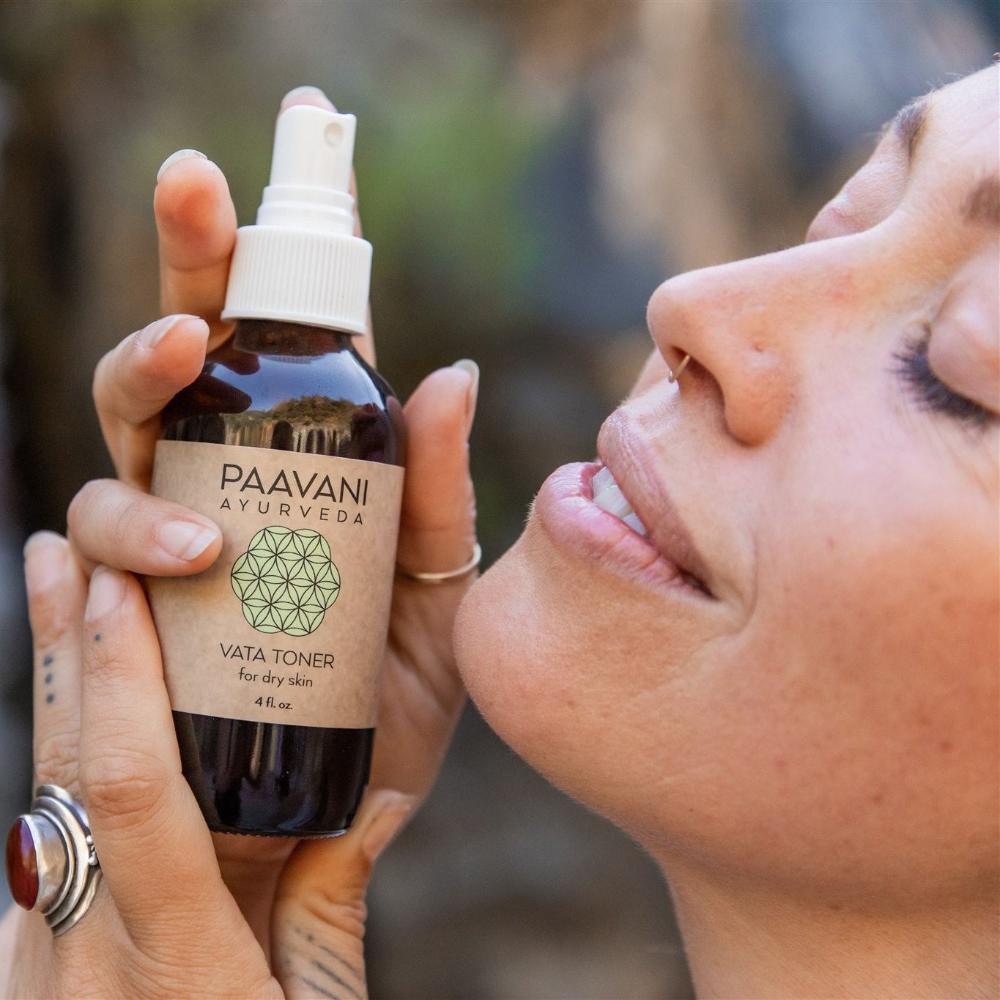 Vata Toner | Ayurvedic Facial Mist for Dry, Delicate Skin - Velora
