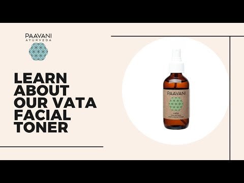 Vata Toner | Ayurvedic Facial Mist for Dry, Delicate Skin - Velora