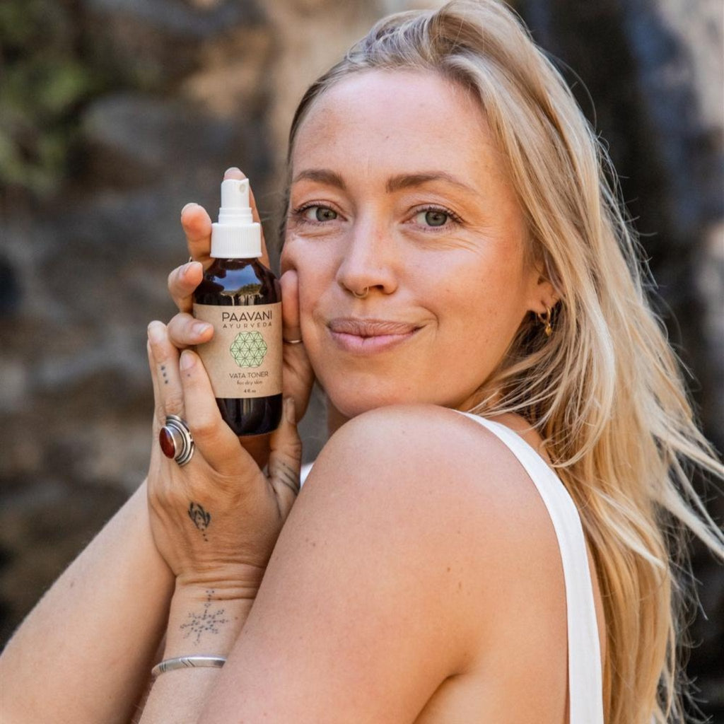 Vata Toner | Ayurvedic Facial Mist for Dry, Delicate Skin - Velora