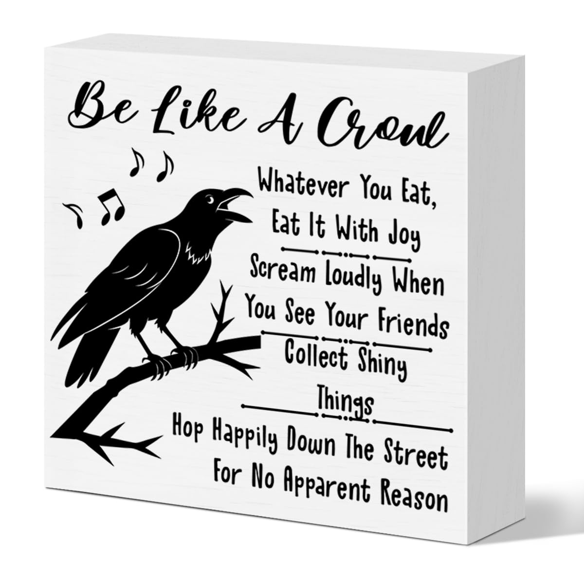 Witch Desk Decor Home Blessing Wooden Box Sign Witchy Sign for Gothic Home Kitchen Fireplace Wicca Magic Decor Witchcraft Lover Housewarming Gifts for New House - Velora